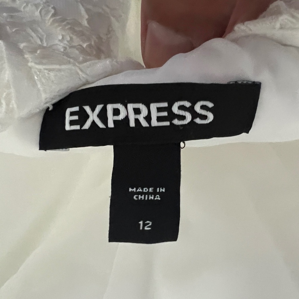 Express/Size 12/WHITE - Picture 3 of 3